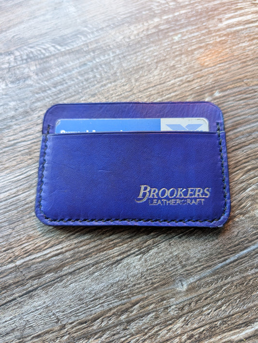 The Classic Card Holder Blue