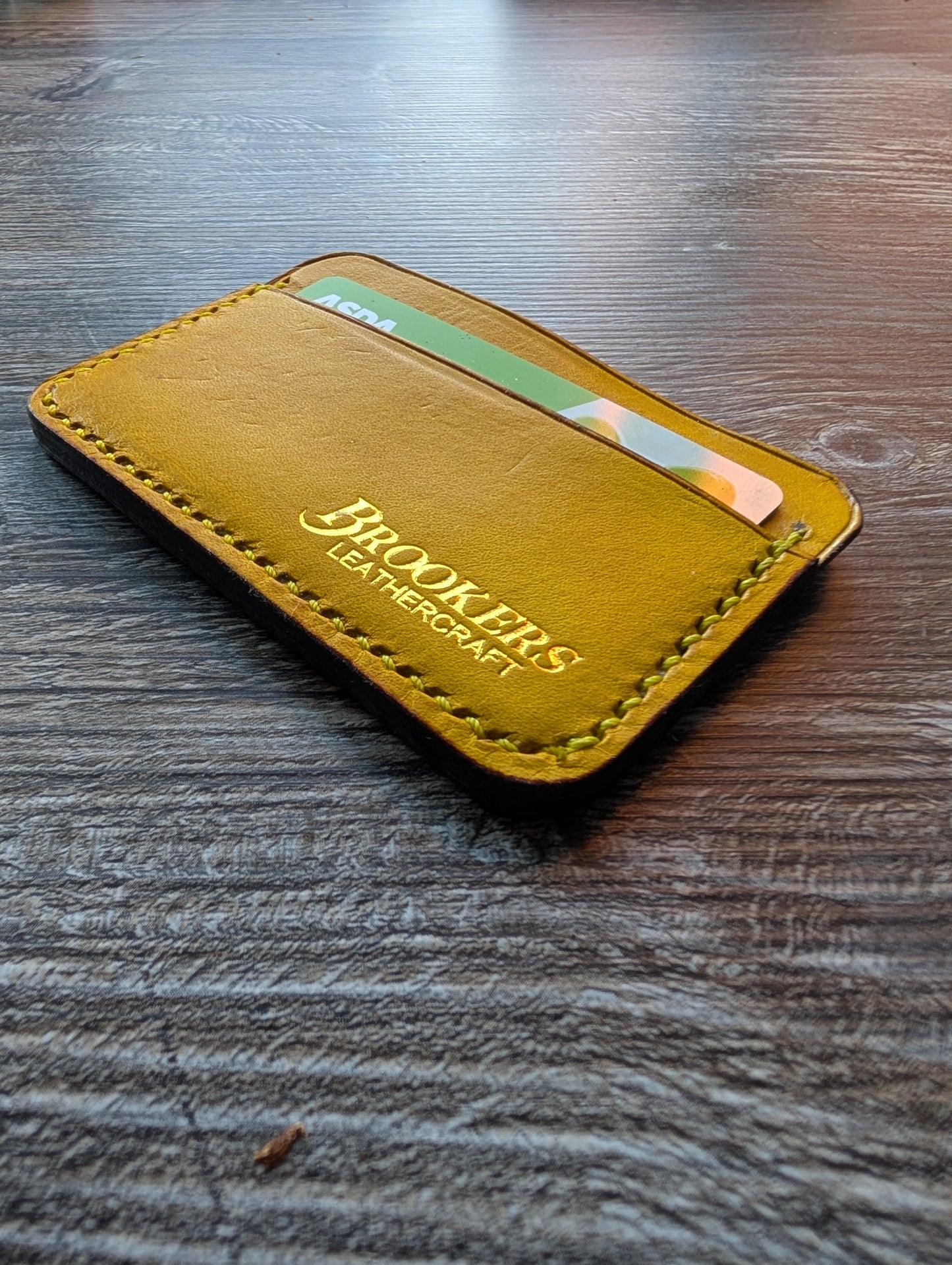 The Classic Card Holder Yellow